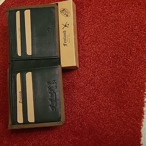 Fenland England Men's Sheepskin Leather Wallet